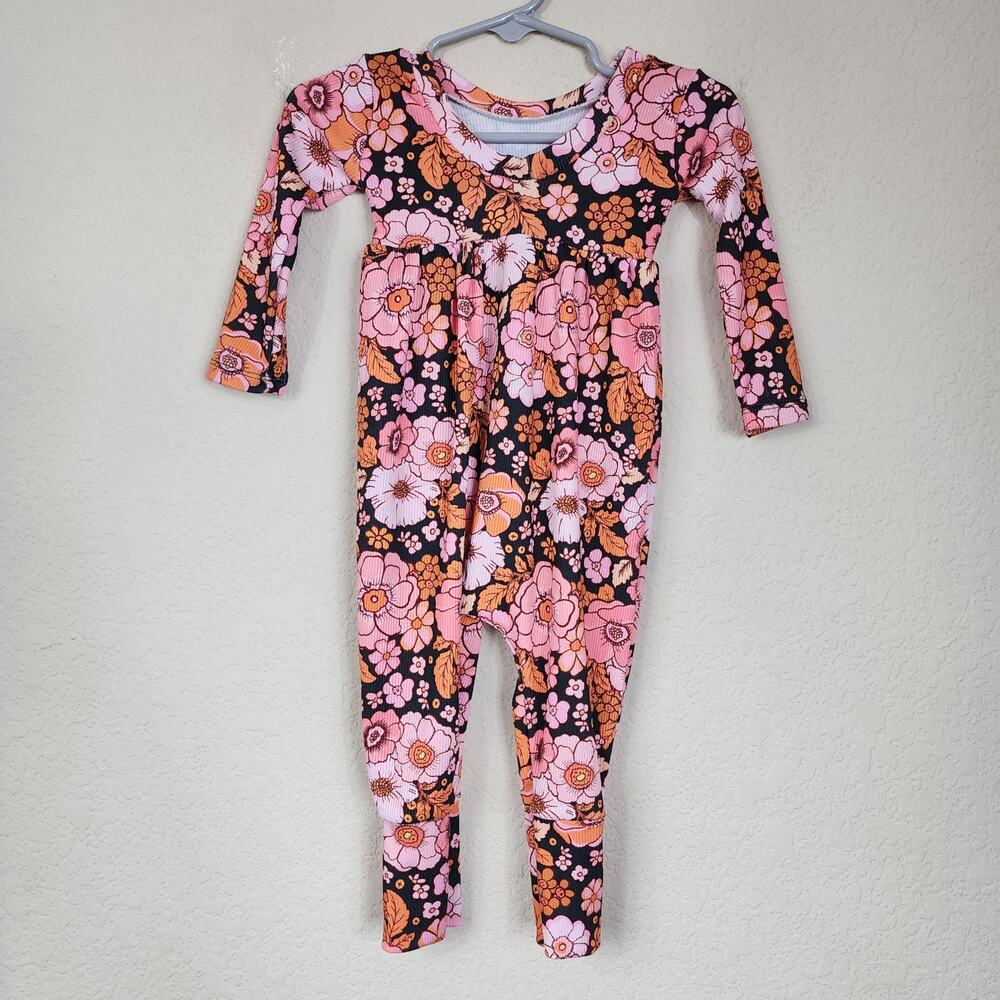 9 Months - Baby & Toddler Clothes - Floral Jumpsuit